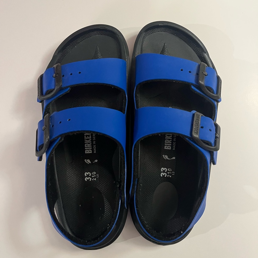 Birkenstock Kids Royal Blue Sandals